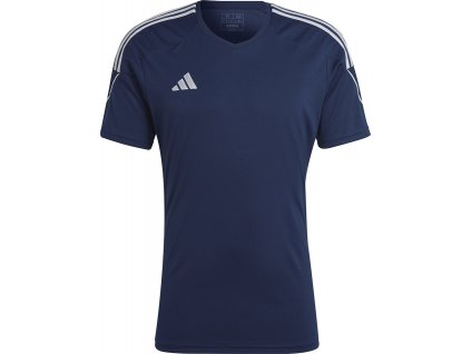 Pánsky futbalový dres adidas Tiro 23 League Jersey tmavo-modrý HR4608