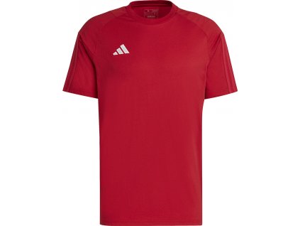 Pánsky futbalový dres adidas Tiro 23 Competition Tee červený HI3051