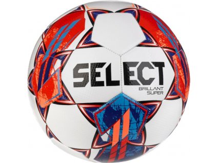 Futbalová lopta Select MB Brillant Super V23 Mini Ball BRILLANT SUPER WHT-RED