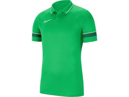 Detská polokošeľa Nike Dri-FIT Academy 21 Polo SS zelená CW6106 362