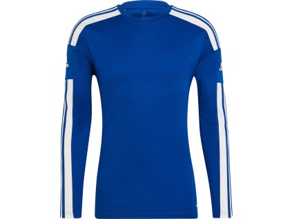 Pánsky futbalový dres adidas Squadra 21 Long Sleeve Jersey modrý GK9152