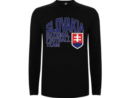 Pánske tričko s dlhým rukávom Slovakia National Football Team, rôzne farby a veľkosti