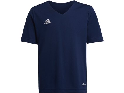 Detský futbalový dres adidas Entrada 22 Jersey námornícko modrý H57564