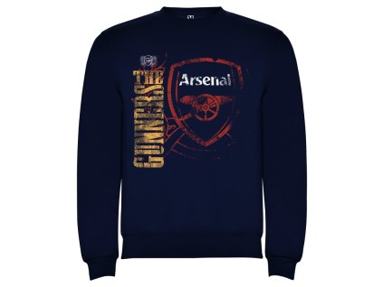 Pánska mikina Arsenal retro, čierna, veľkosť S