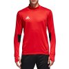 Mikina Adidas TIRO 17 TRAINING TOP - červená BQ2732