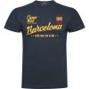 Pánske tričko Barcelona, tmavo sivá