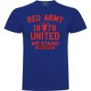 Pánske tričko Manchester red army, kráľovsky modré