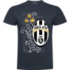 Pánske tričko Juve retro, tmavo sivé