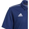 Detská polokošeľa adidas CORE 18 POLO JR tmavomodrá CV3680 (Veľkosť 164 cm)