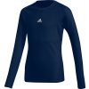 Detský dres adidas Alphaskin Sport LS Tee Junior tmavomodrý CW7322 (Veľkosť 158 cm)