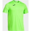 Futbalový dres T-SHIRT COMBI GREEN FLUOR S/S