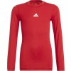 Detský futbalový termo dres adidas Youth Techfit Long Sleeve červený H23154