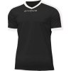Futbalový dres Givova Revolution Interlock čierno-biely MAC04 1003