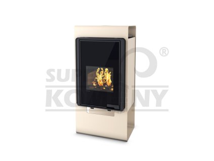Krbová kamna FLAMINGO DELUXE ® SINGA, krémová