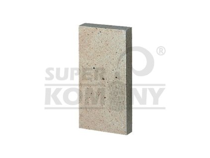 Šamotová deska / kamnářský šamot / 430 x 250 x 30 mm