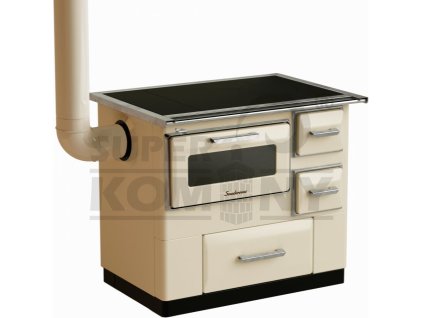 MBS SD 7 NEW LINE sporák krémový levý 7kW