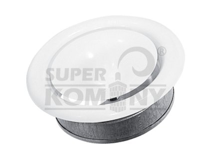 Talířový ventil průměr 150 mm - bílý