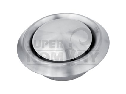 Talířový ventil průměr 125 mm - nerez