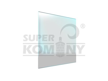Sklo pod kamna - FLAMINGO Čtverec 1000x1000 mm / 6 mm