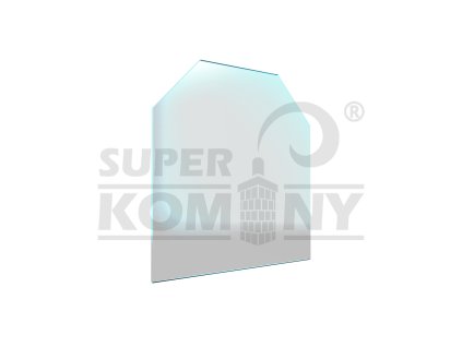 Sklo pod kamna - FLAMINGO Šestihran 1000x1000 mm / 6 mm