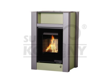 Krbová kamna AQUAFLAM VARIO ® LEND 11/7kW olivová