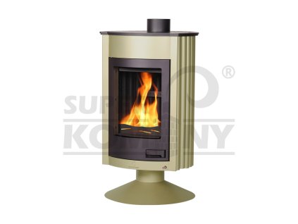 Krbová kamna MASTERFLAMME ® Medie II, olivová