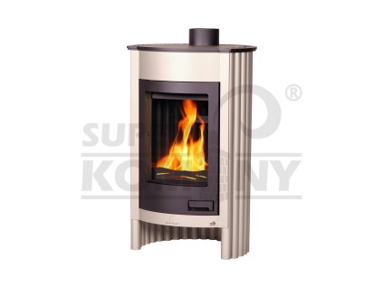 Krbová kamna MASTERFLAMME ® Medie I, krémová