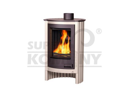 Krbová kamna MASTERFLAMME ® Piccolo I, krémová