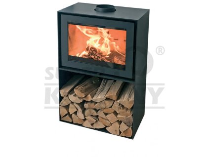 WAN 2075 BE s dřevníkem