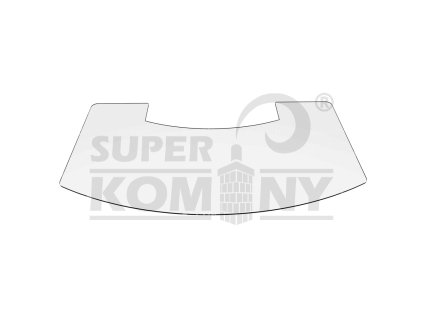 Scan-Line 1000 - sklo před kamna