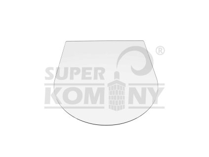 Scan-Line Modern Universal - sklo pod kamna