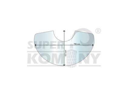 Aduro 22 - sklo před kamna