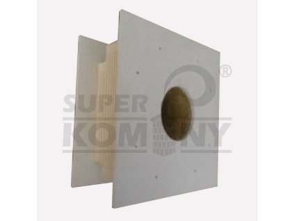Prostup kouřovodu, pr. 120 mm, pro stěny do 15 cm