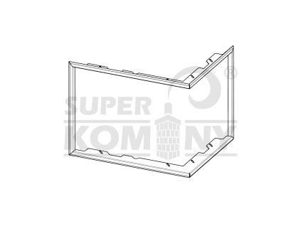 RÁMEK DR3SG RAM06 krycí univerzální