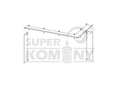 RÁMEK HR3LF RAM11 krycí