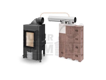 DYNAMIC 3G 38.50.01A - kamnová vložka s akumulačním modulárním systémem AMS