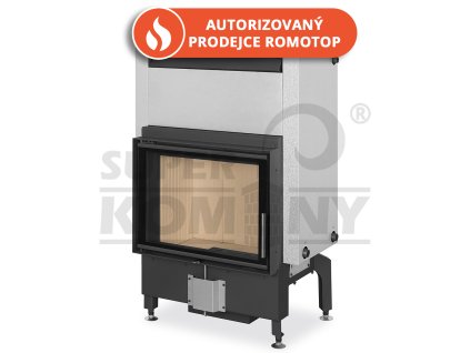 DYNAMIC W 2g 66.50.01 - krbová vložka s teplovodním výměníkem a dvojsklem