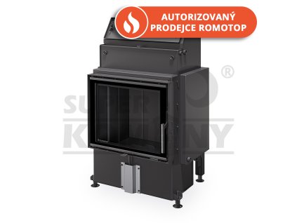 HEAT W 4G 59.50.06 - krbová vložka s teplovodním výměníkem - Černý Igniton