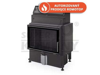 HEAT W 4G 70.50.06 - krbová vložka s teplovodním výměníkem - Černý Igniton