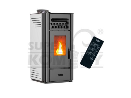 Peletová kamna Anita 10 kW bílá Sannover