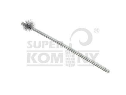 Souprava (vymetací tyče 7m + ocelový kartáč) k čištění komínů 150 mm