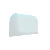 Sklo pod kamna - FLAMINGO Oblouk 1000x550 mm / 2xR200 / 6 mm