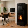 24958 peletova kamna s troubou ardoria 13 kw cerna