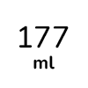 177 ml