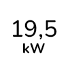 19,5 kW