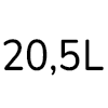 20.5 L
