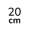 20 cm