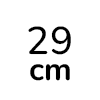 29 cm