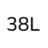 38 L