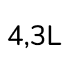 4.3 L